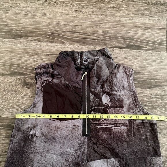 Comfy USA Sleeveless Lagenlook Tunic Dress - Picture 6 of 6